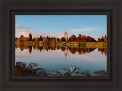 Idaho Falls Sunset on the River