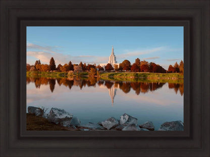 Idaho Falls Sunset on the River