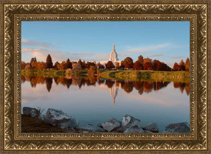 Idaho Falls Sunset on the River