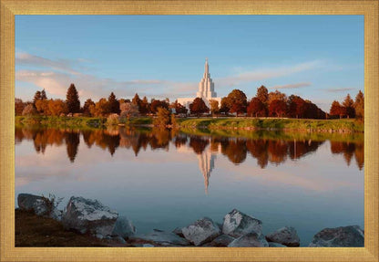 Idaho Falls Sunset on the River