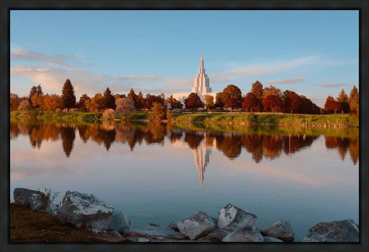 Idaho Falls Sunset on the River