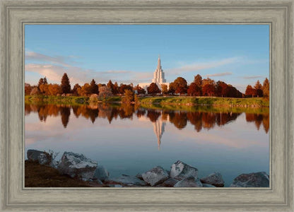 Idaho Falls Sunset on the River