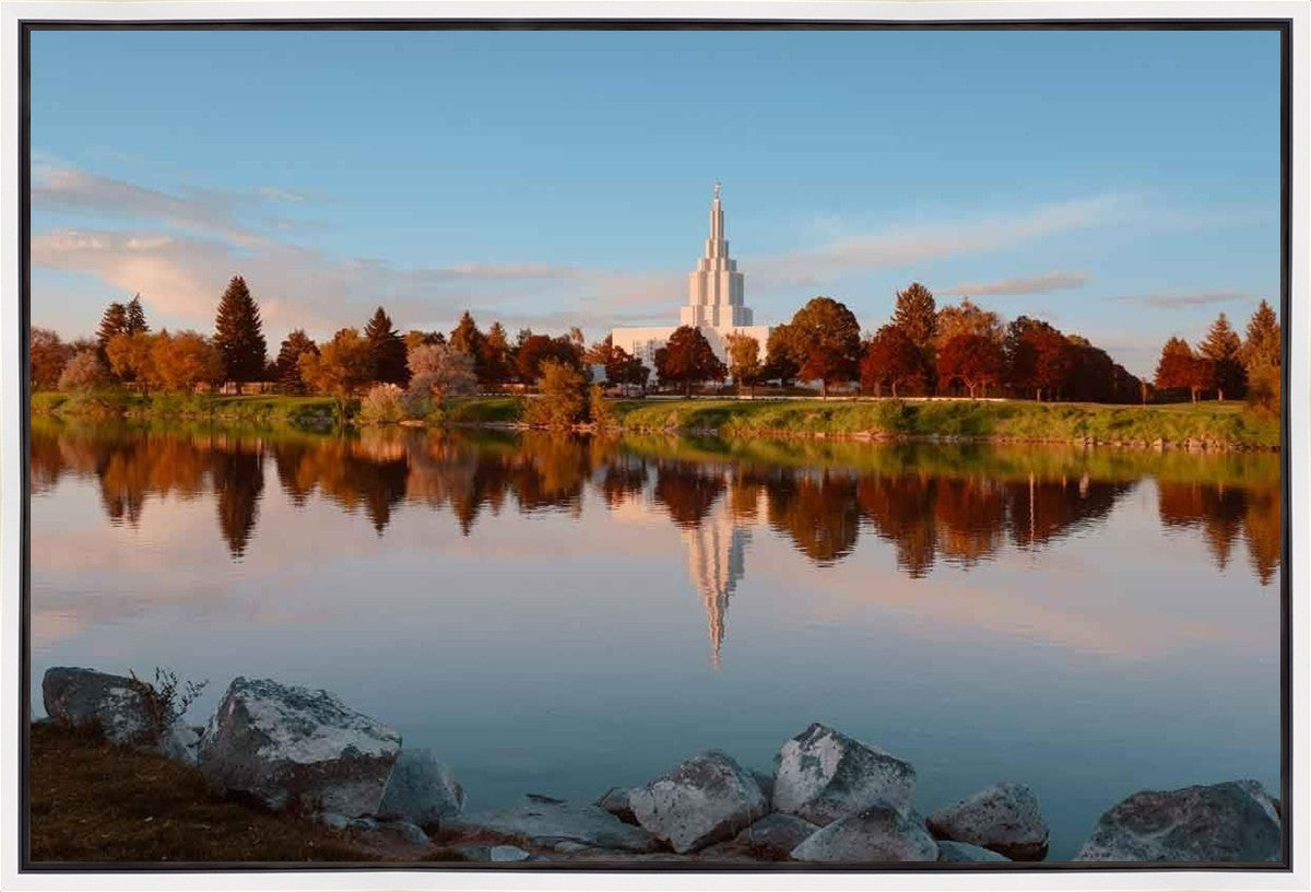 Idaho Falls Sunset on the River