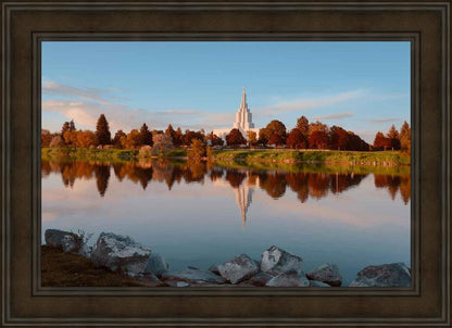 Idaho Falls Sunset on the River