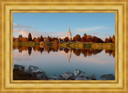 Idaho Falls Sunset on the River