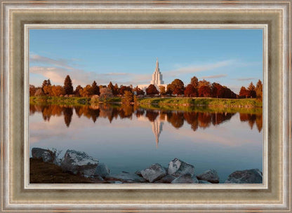 Idaho Falls Sunset on the River