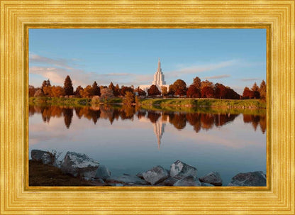 Idaho Falls Sunset on the River