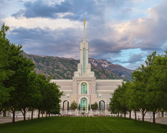 Mount Timpanogos Eternal Perspective Gallery Wrap