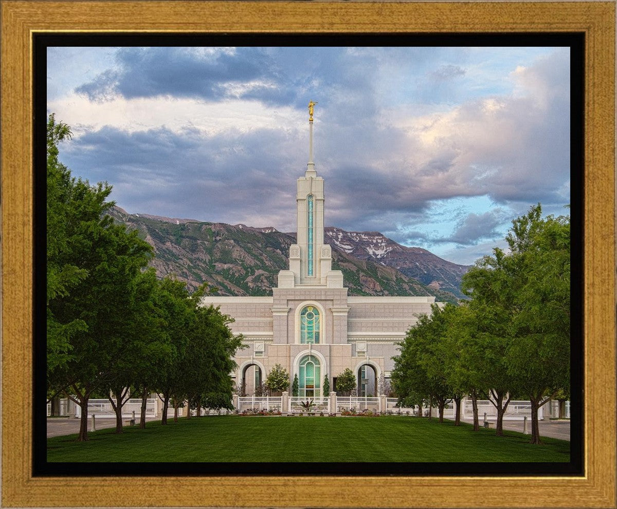 Mount Timpanogos Eternal Perspective Gallery Wrap