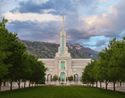 Mount Timpanogos Eternal Perspective Gallery Wrap
