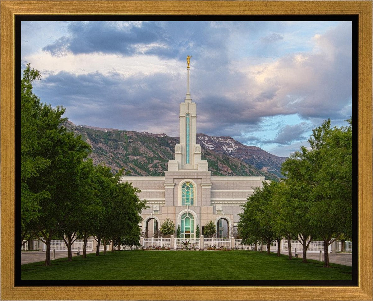 Mount Timpanogos Eternal Perspective Gallery Wrap