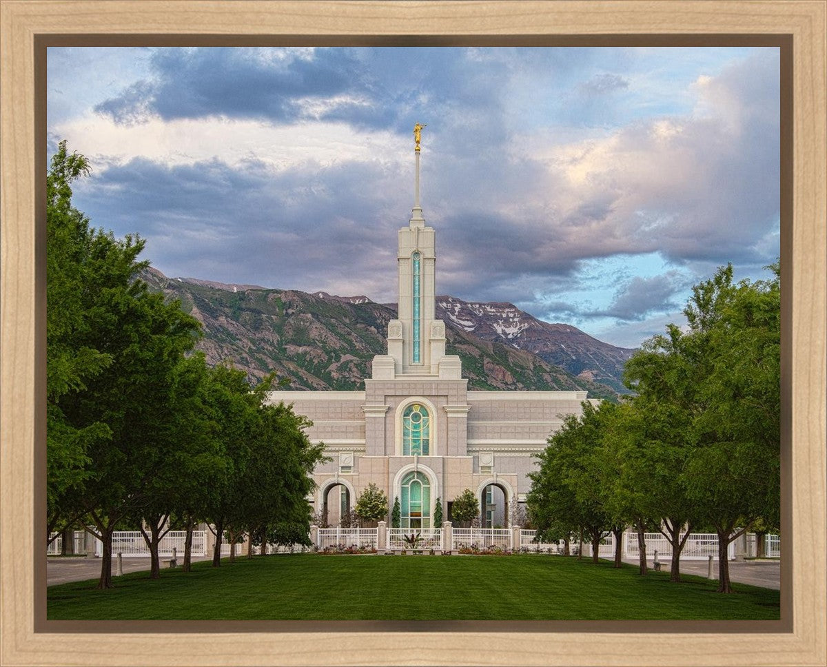 Mount Timpanogos Eternal Perspective Gallery Wrap