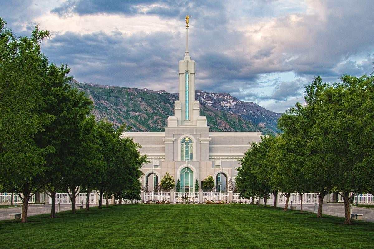 Mount Timpanogos Eternal Perspective Gallery Wrap