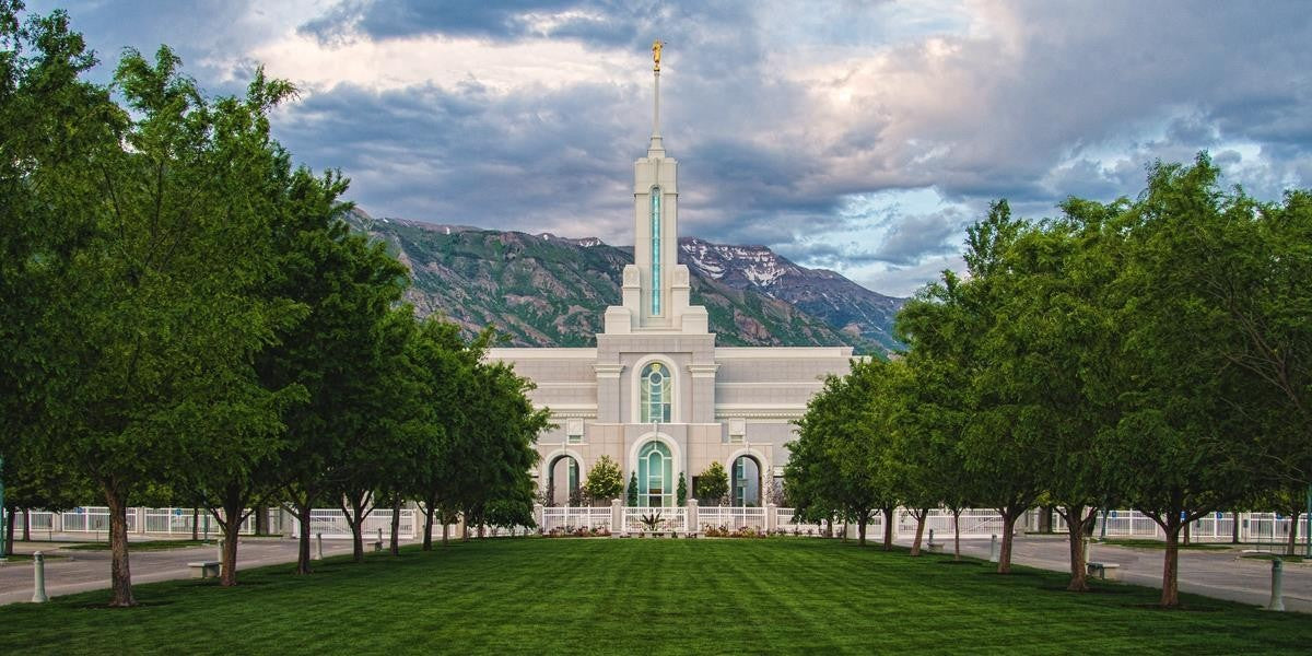 Mount Timpanogos Eternal Perspective Gallery Wrap