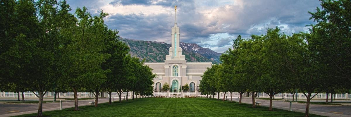 Mount Timpanogos Eternal Perspective Gallery Wrap