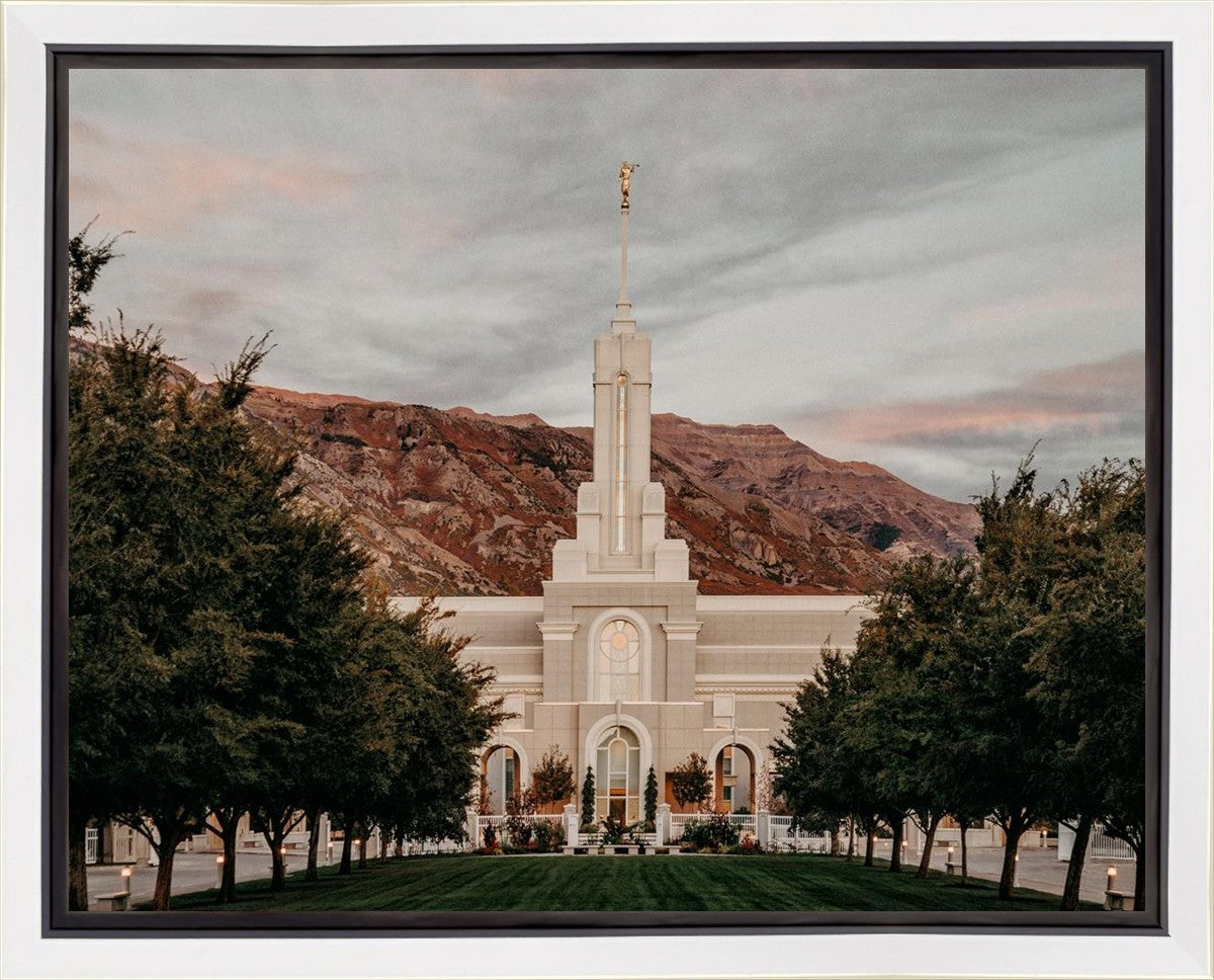 Mount Timpanogos a Firm Foundation Gallery Wrap