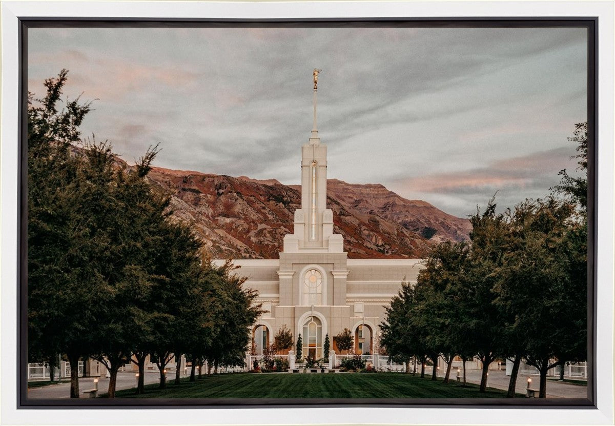 Mount Timpanogos a Firm Foundation Gallery Wrap