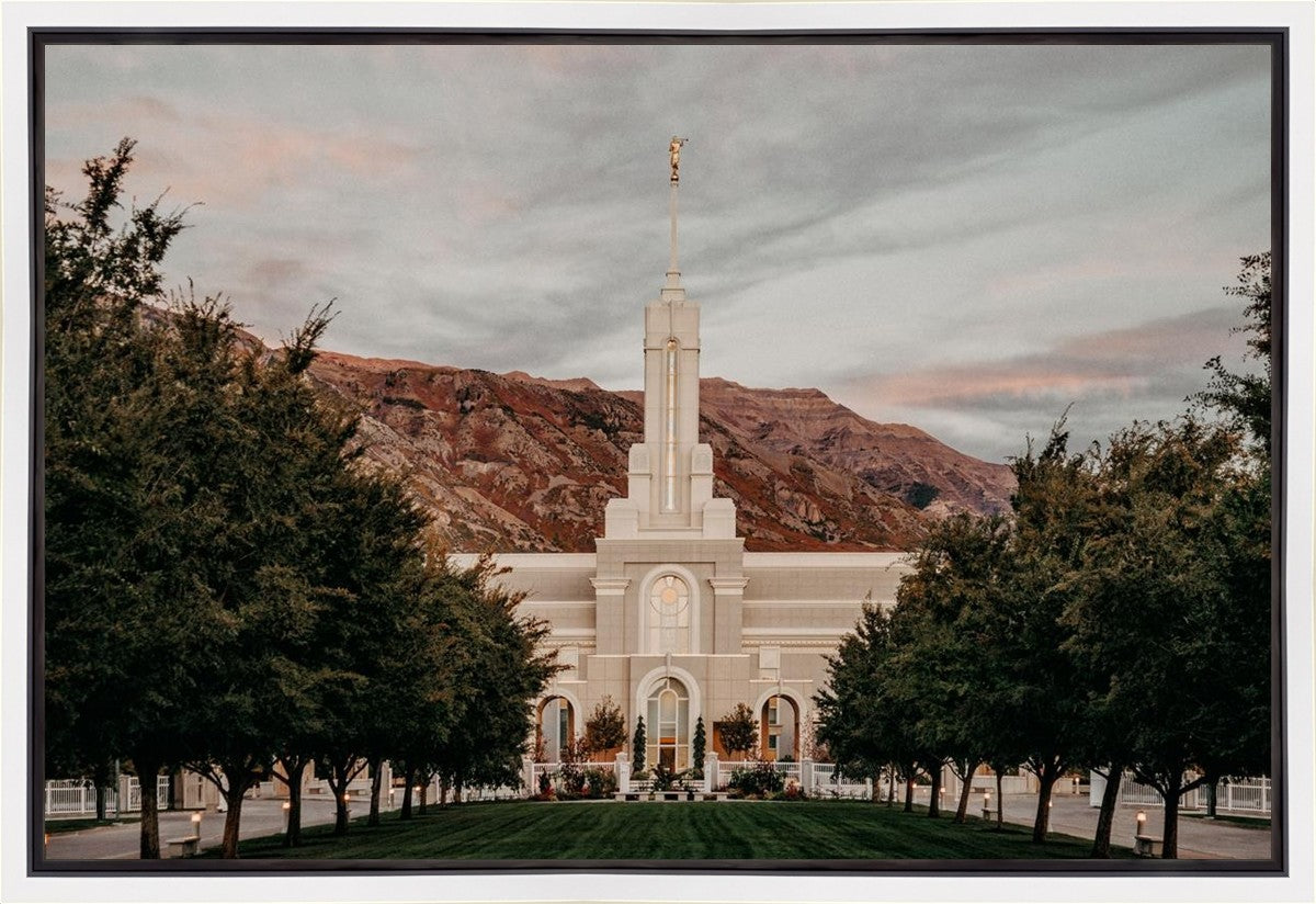 Mount Timpanogos a Firm Foundation Gallery Wrap