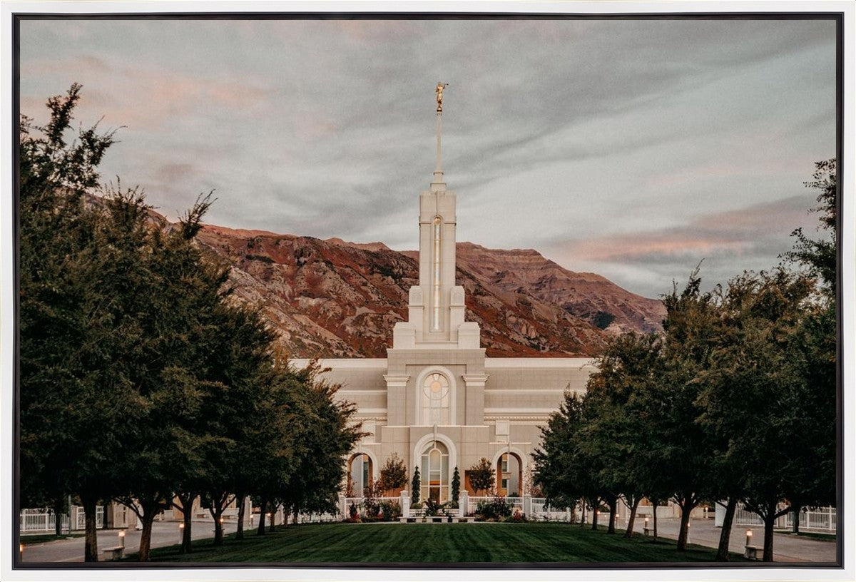 Mount Timpanogos a Firm Foundation Gallery Wrap