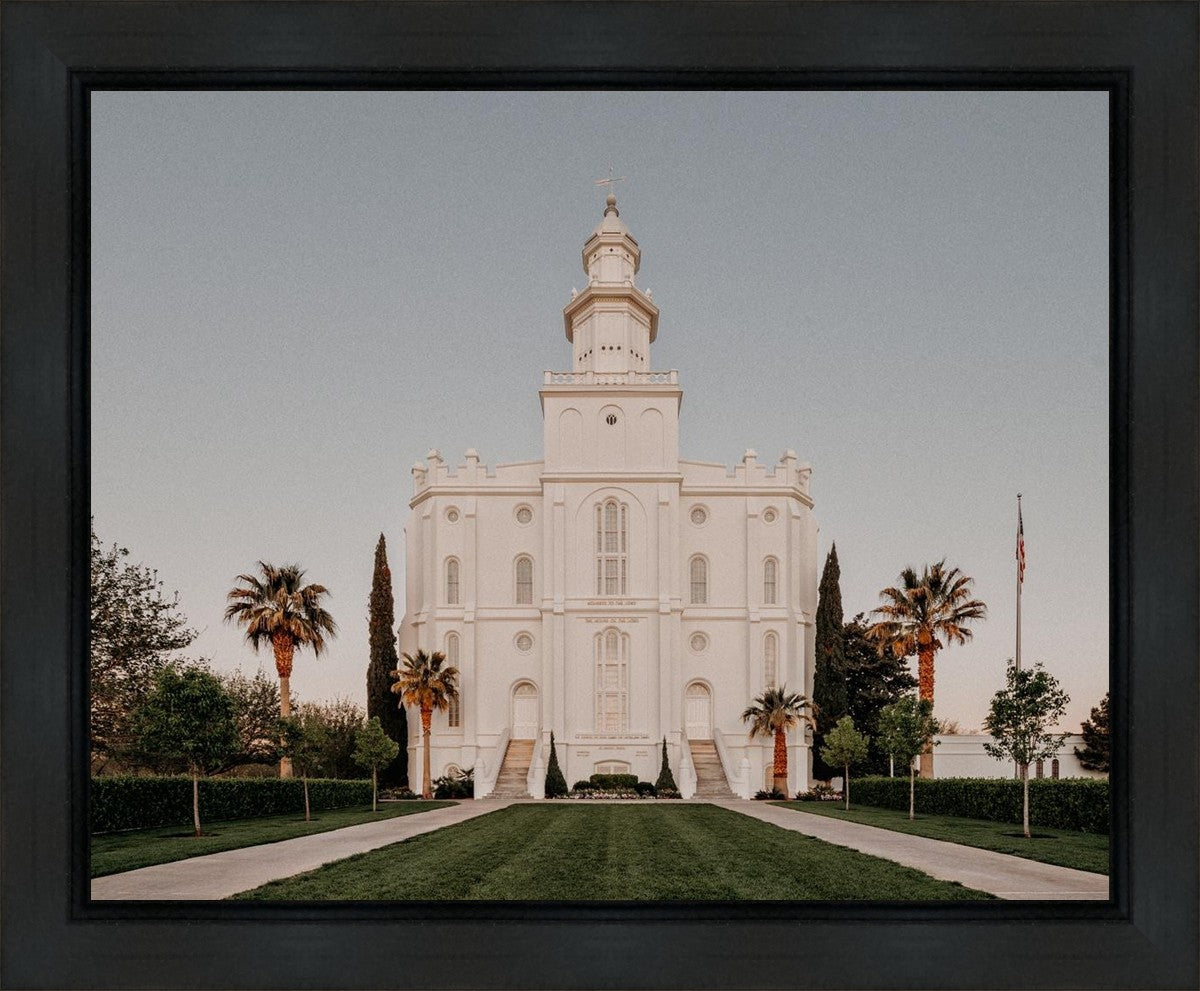 St. George a Firm Foundation Gallery Wrap
