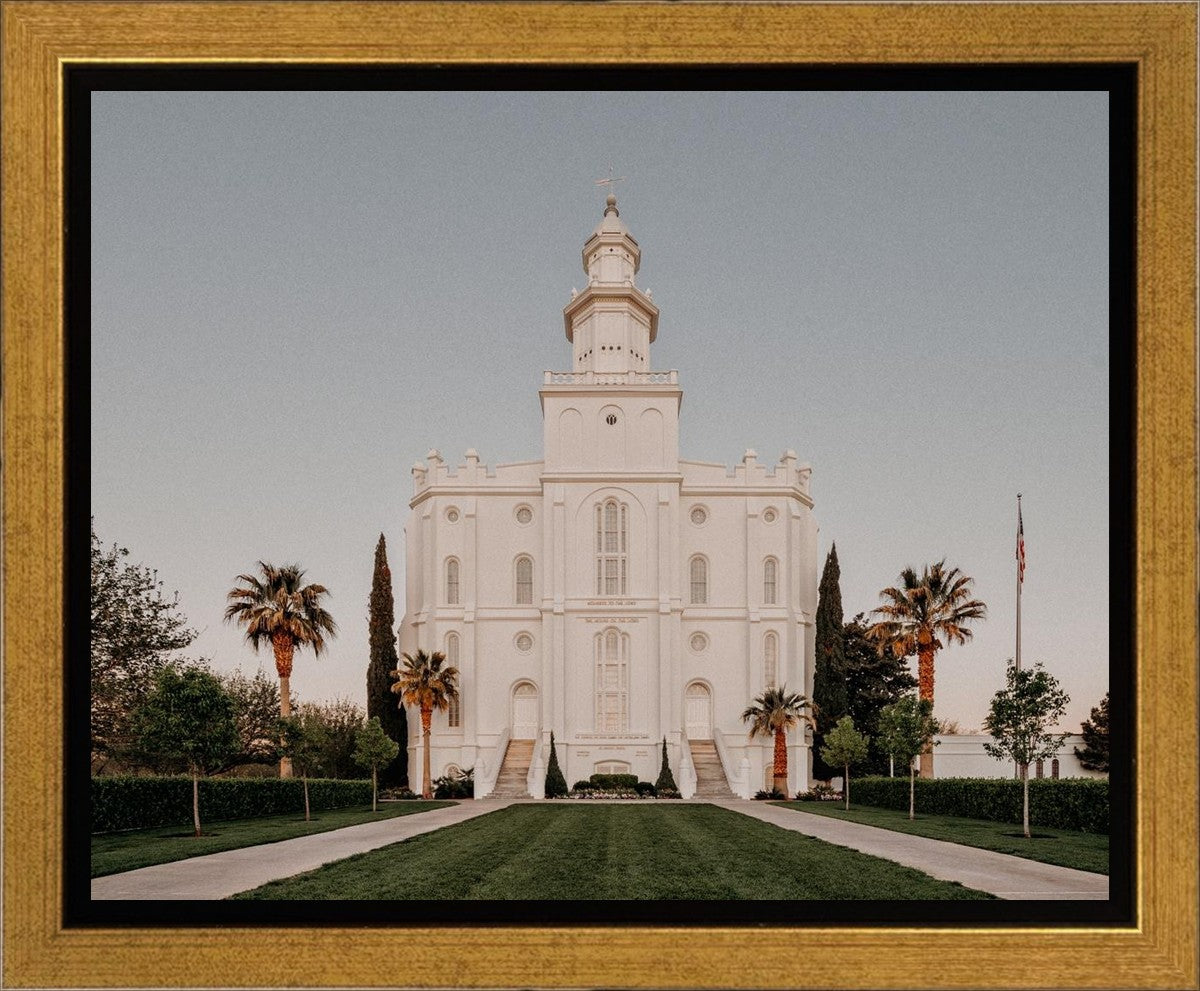 St. George a Firm Foundation Gallery Wrap