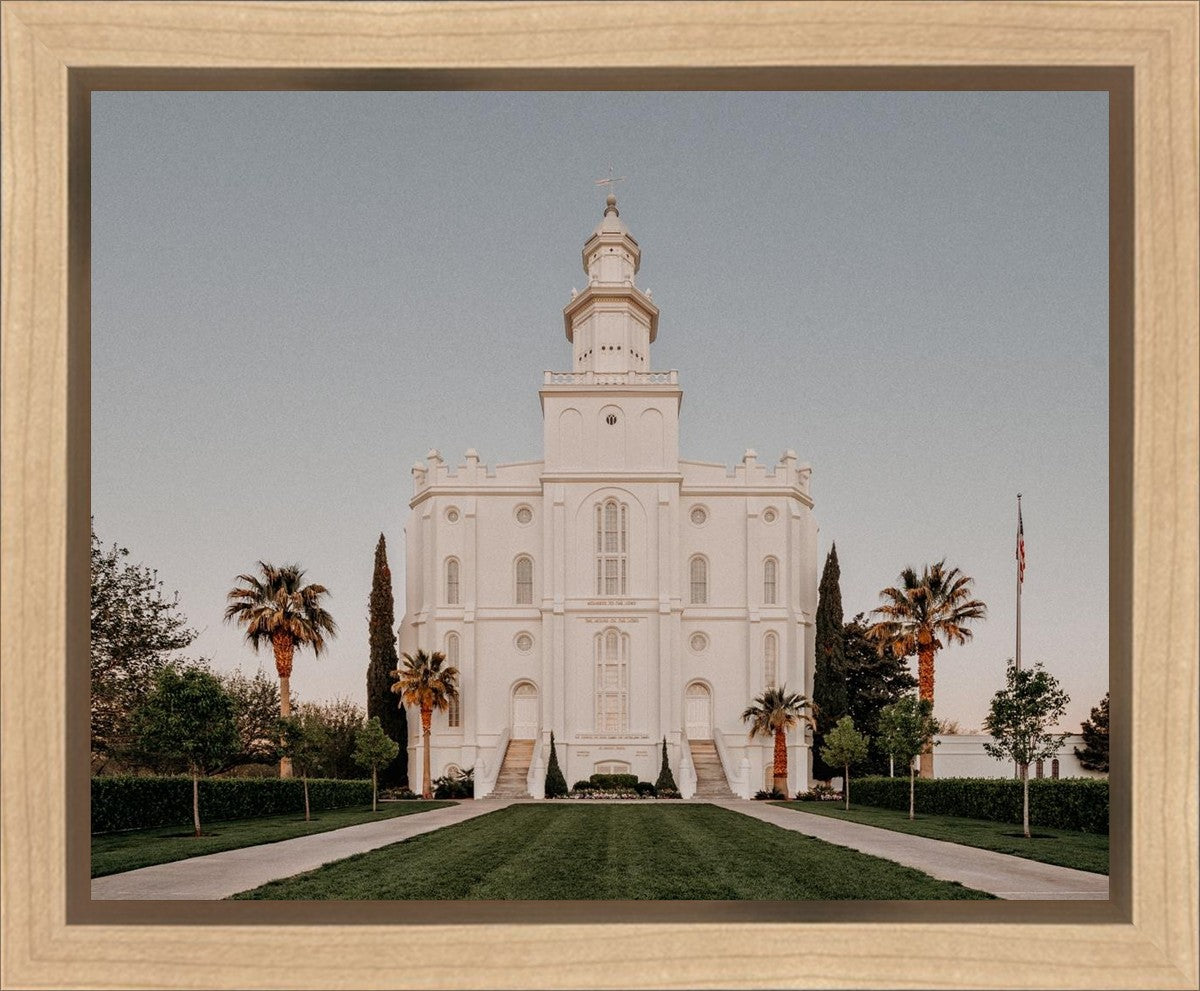St. George a Firm Foundation Gallery Wrap