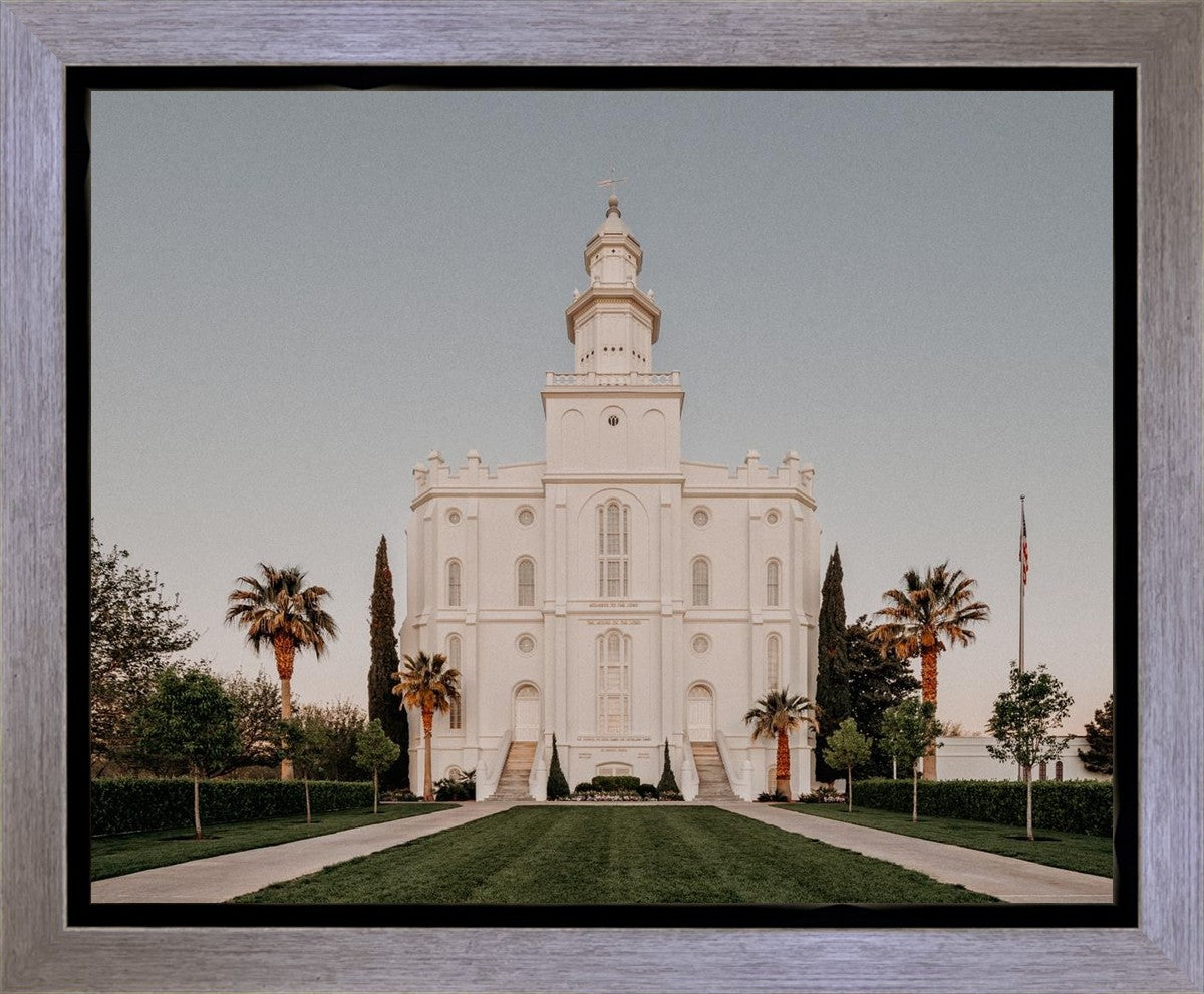 St. George a Firm Foundation Gallery Wrap