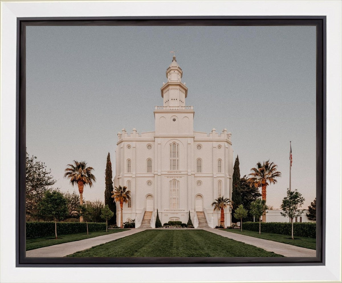 St. George a Firm Foundation Gallery Wrap