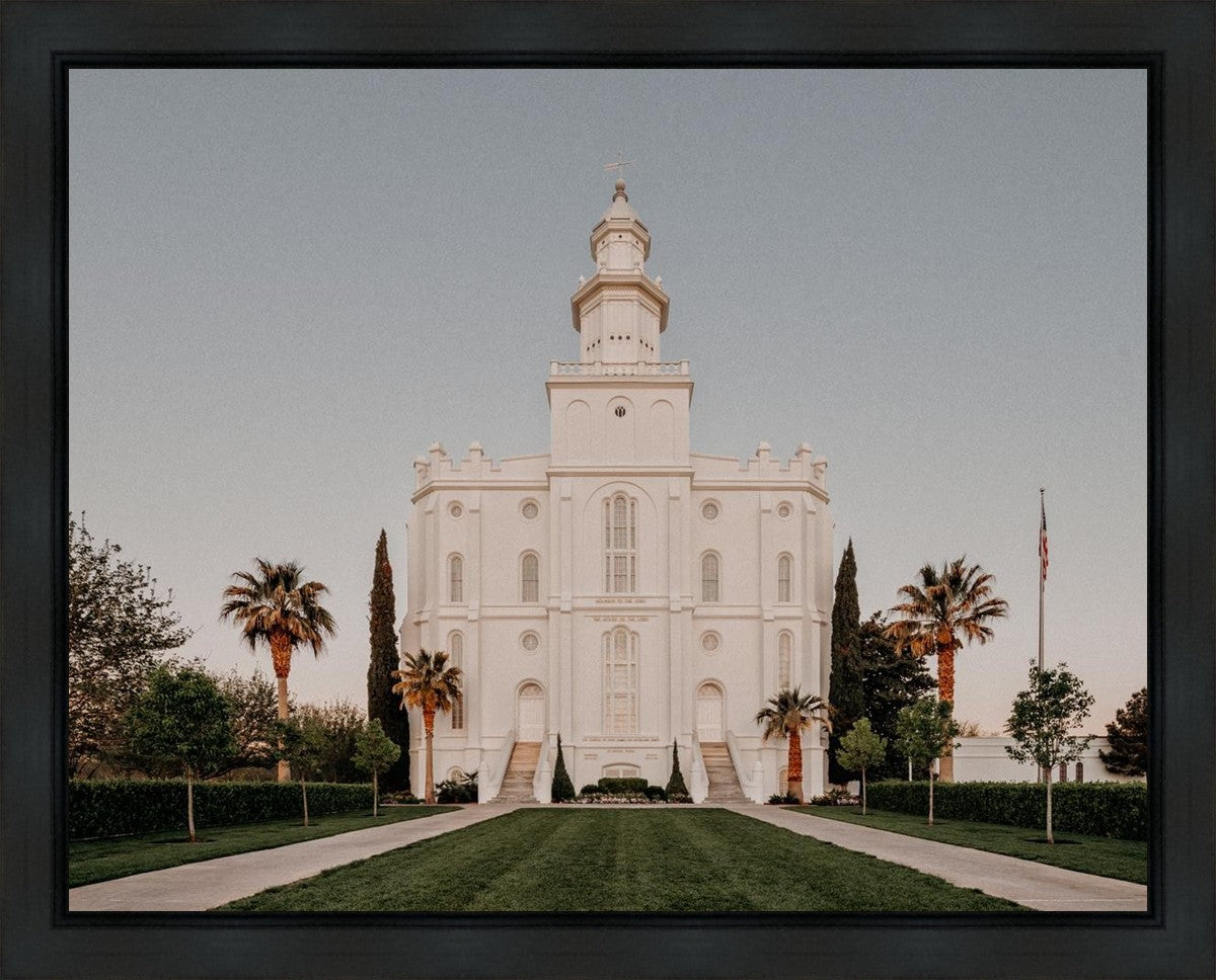 St. George a Firm Foundation Gallery Wrap