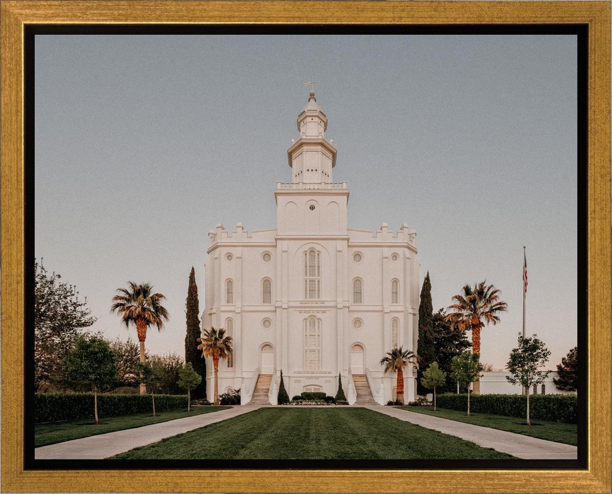 St. George a Firm Foundation Gallery Wrap