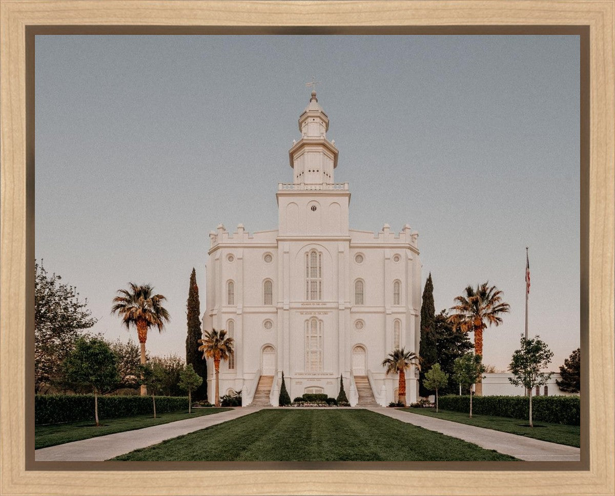 St. George a Firm Foundation Gallery Wrap