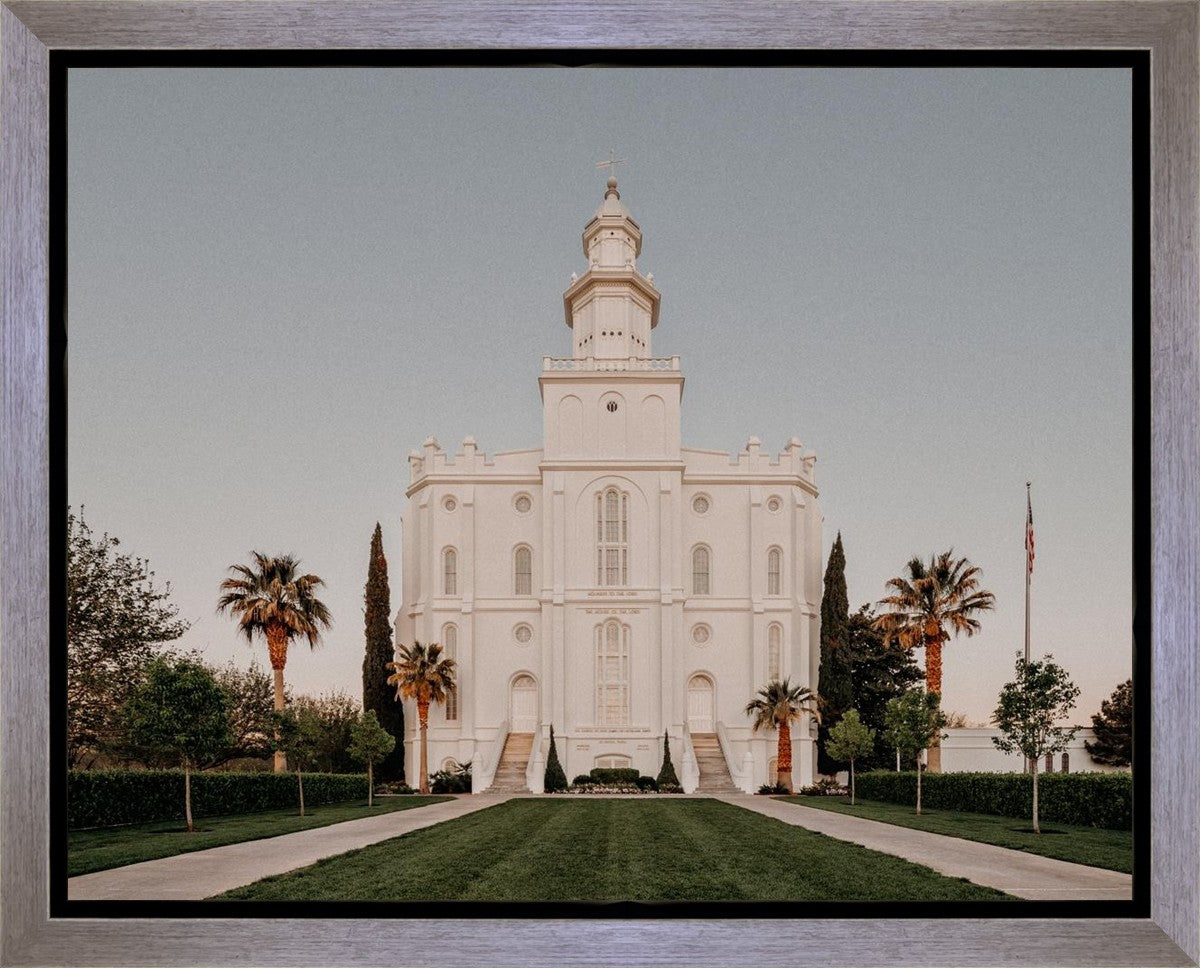 St. George a Firm Foundation Gallery Wrap