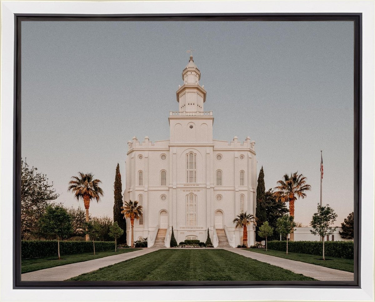 St. George a Firm Foundation Gallery Wrap