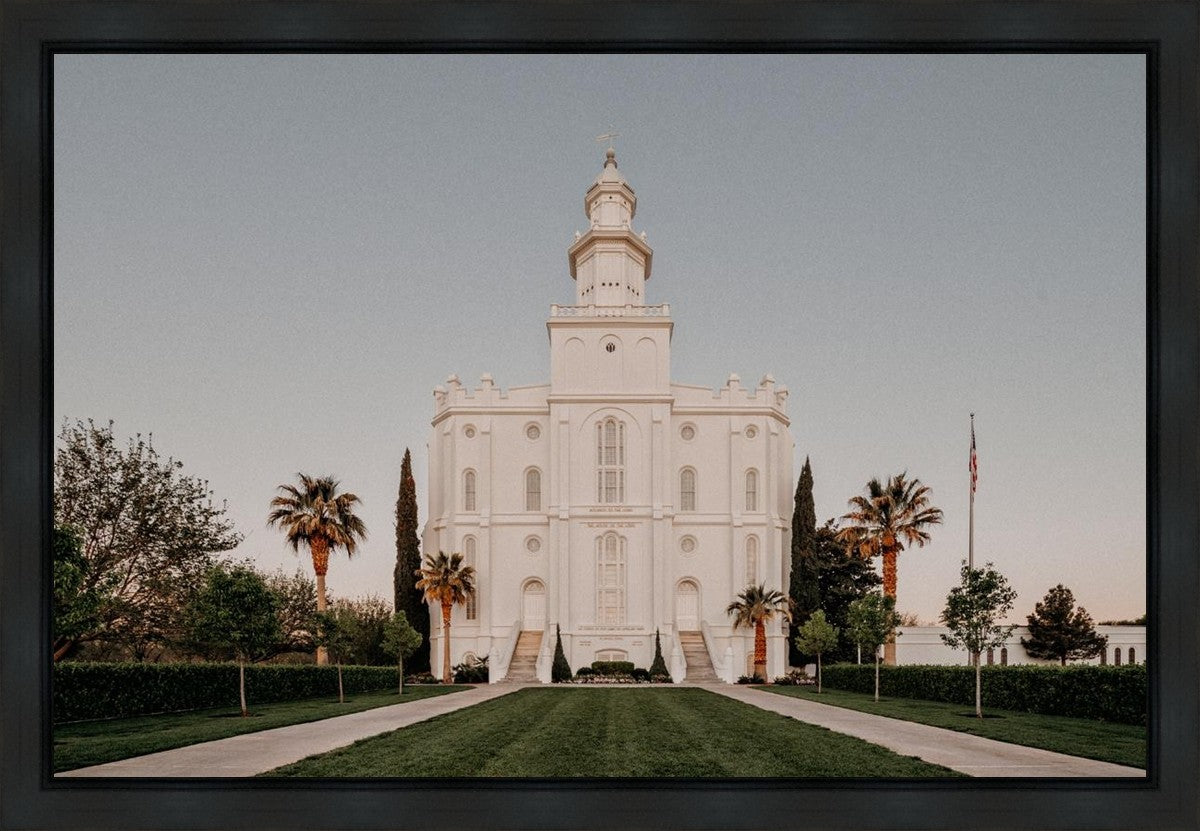 St. George a Firm Foundation Gallery Wrap