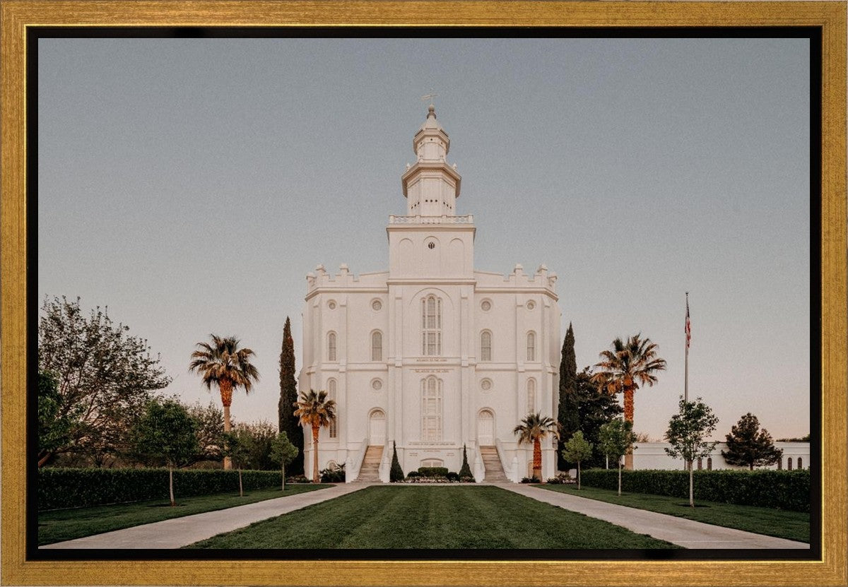 St. George a Firm Foundation Gallery Wrap