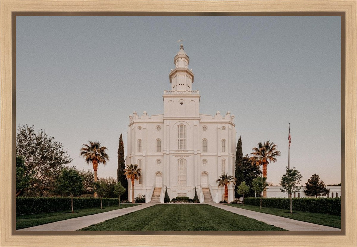 St. George a Firm Foundation Gallery Wrap