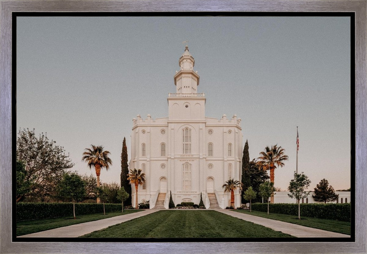 St. George a Firm Foundation Gallery Wrap