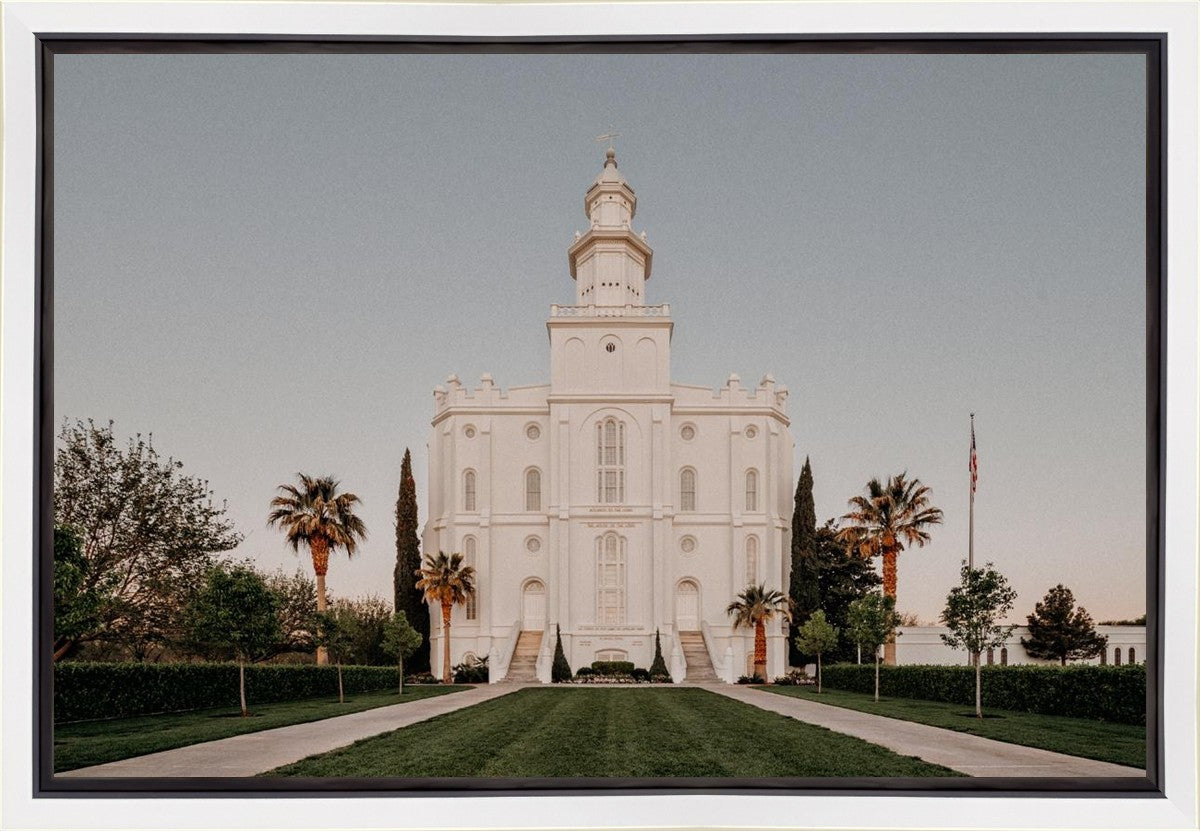 St. George a Firm Foundation Gallery Wrap