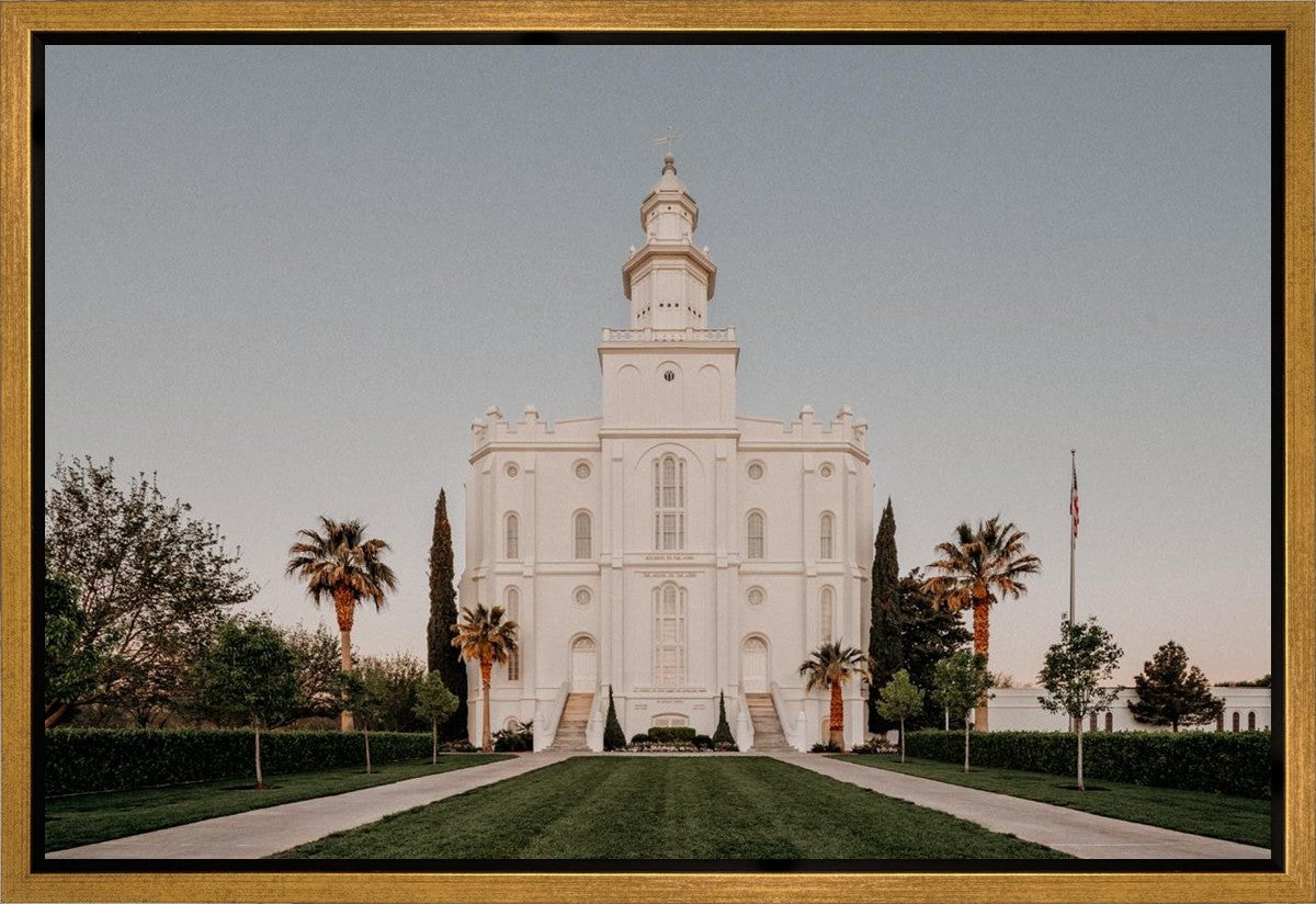 St. George a Firm Foundation Gallery Wrap