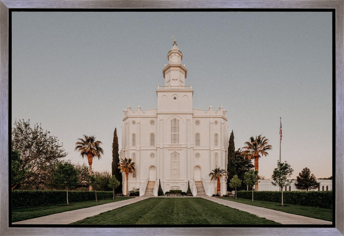 St. George a Firm Foundation Gallery Wrap