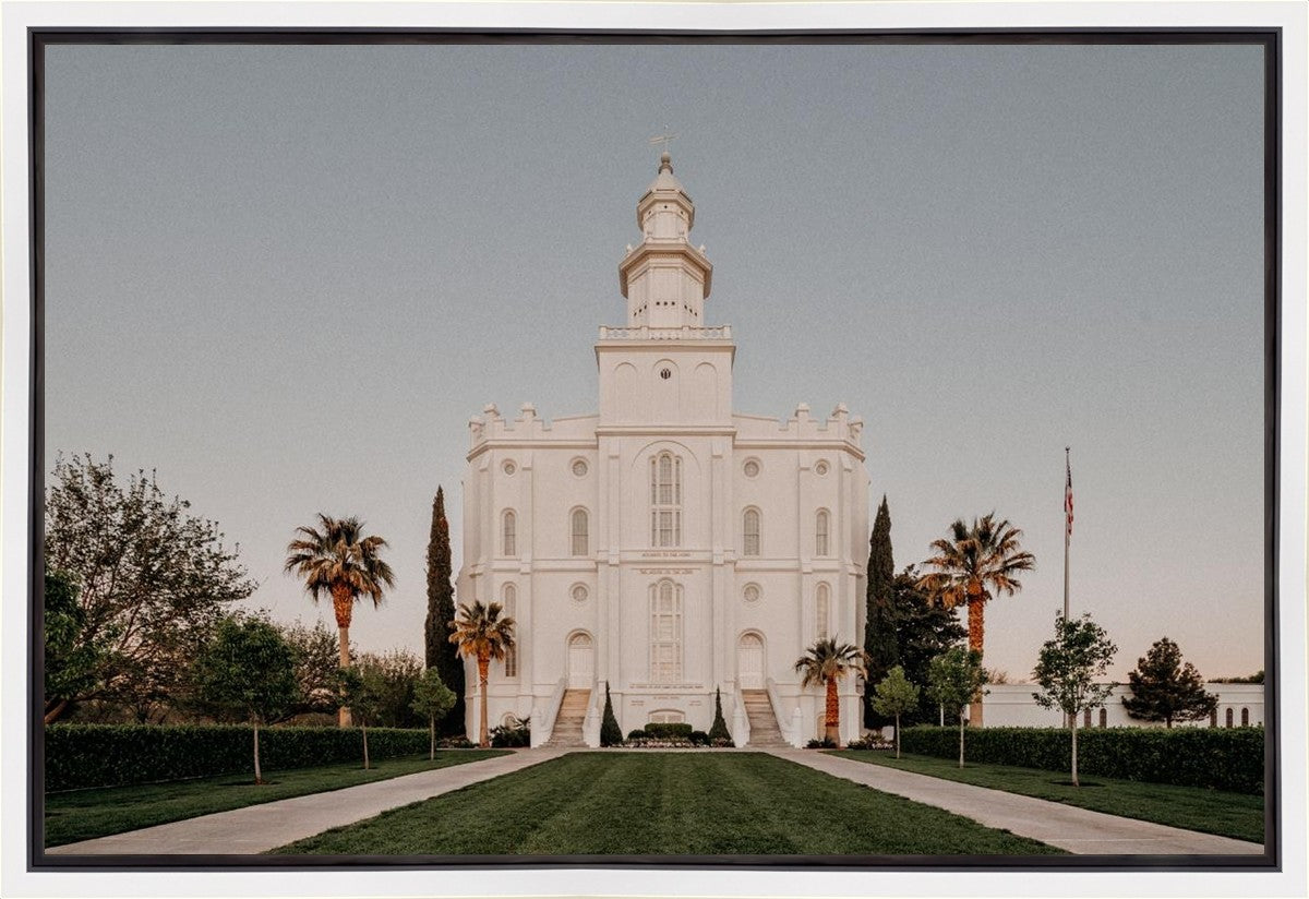 St. George a Firm Foundation Gallery Wrap