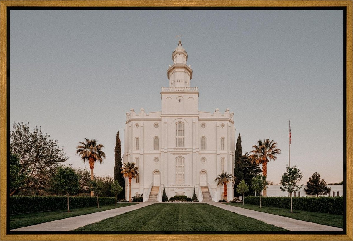 St. George a Firm Foundation Gallery Wrap