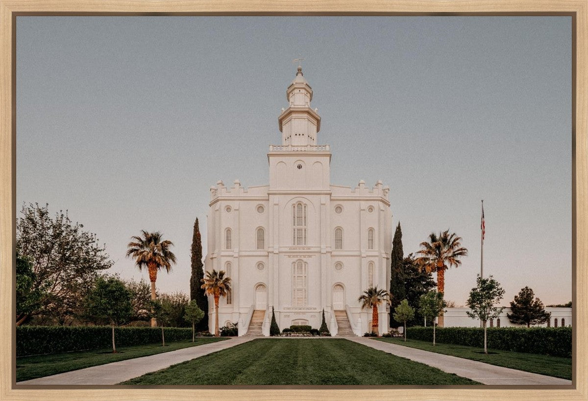 St. George a Firm Foundation Gallery Wrap