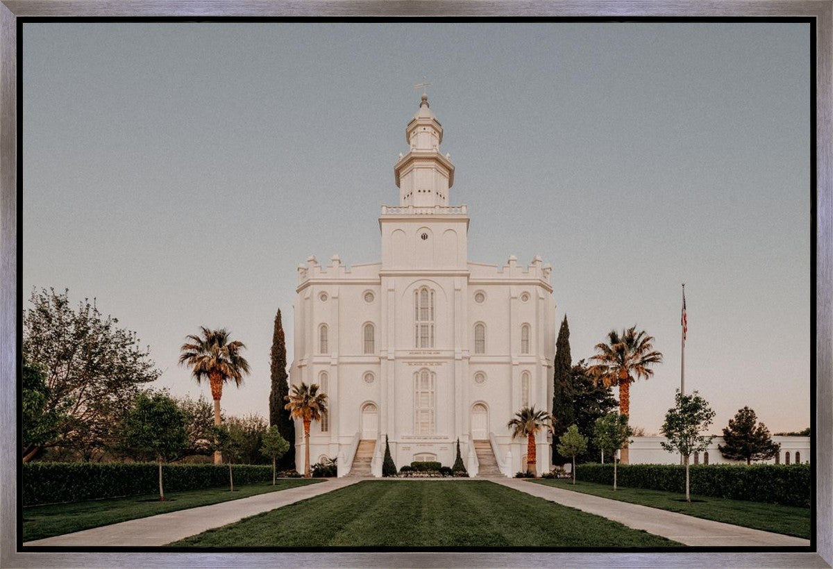 St. George a Firm Foundation Gallery Wrap
