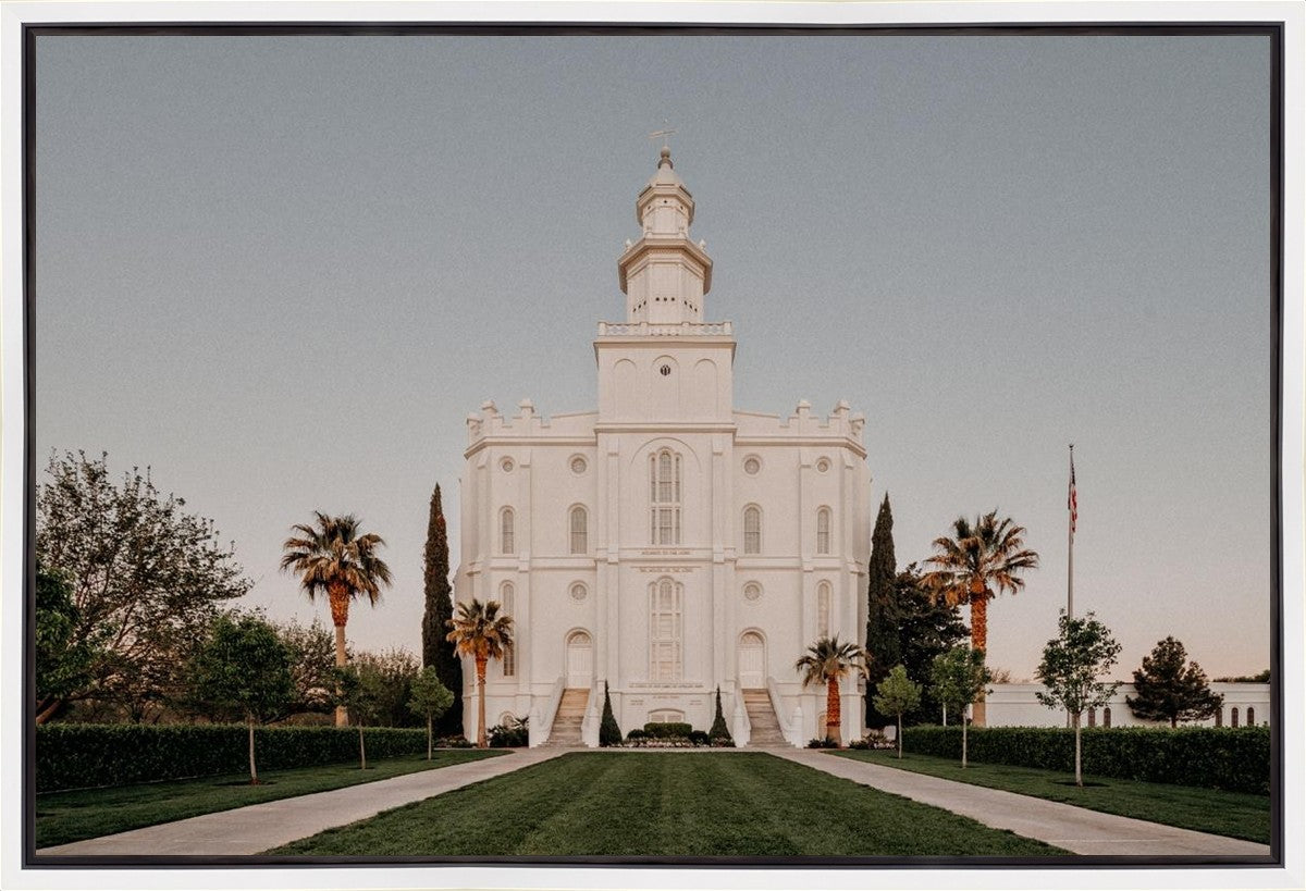 St. George a Firm Foundation Gallery Wrap