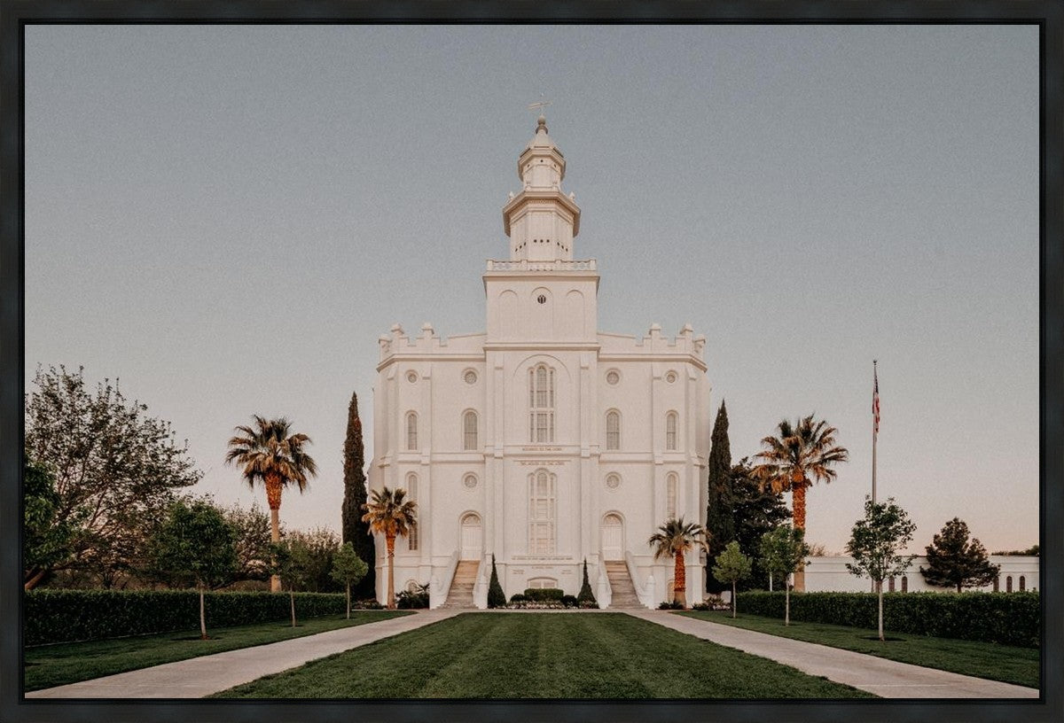 St. George a Firm Foundation Gallery Wrap