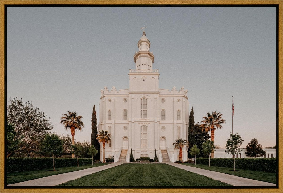 St. George a Firm Foundation Gallery Wrap