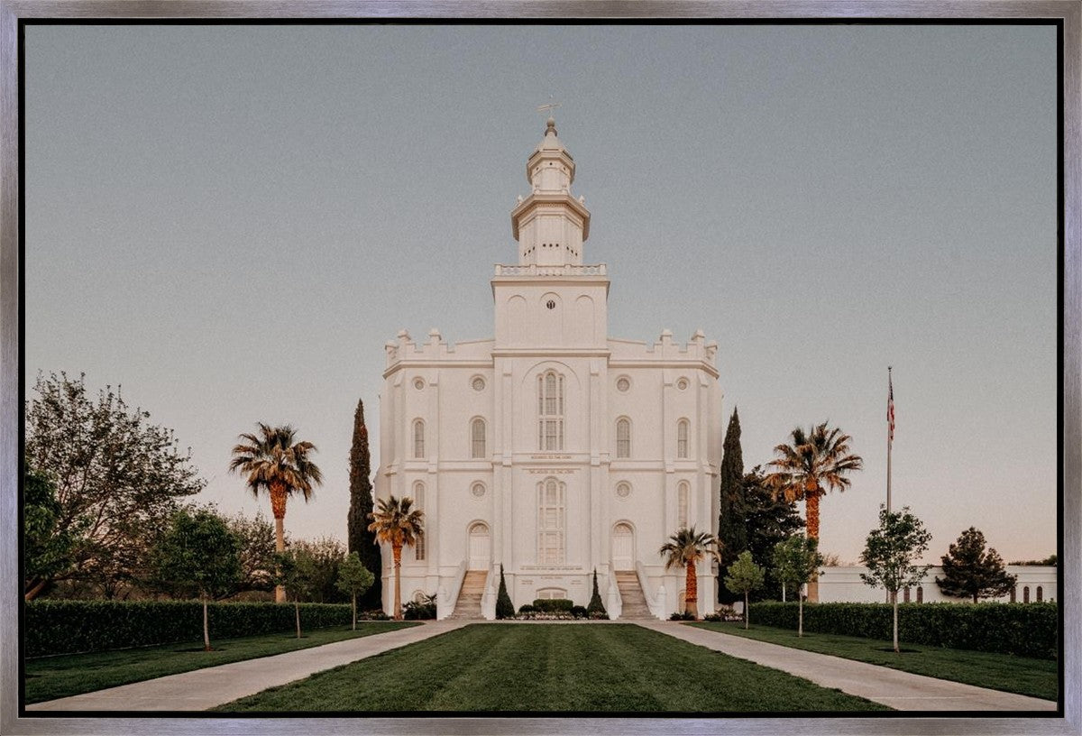 St. George a Firm Foundation Gallery Wrap