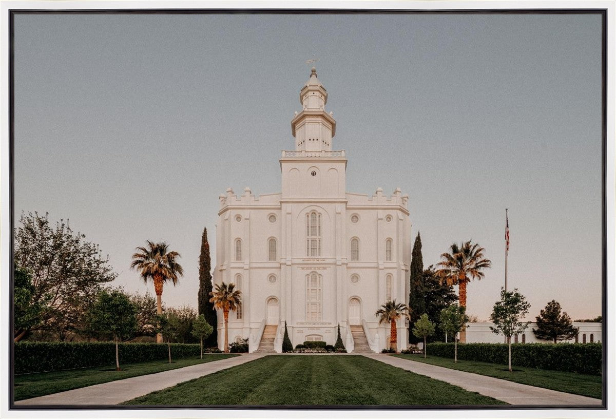 St. George a Firm Foundation Gallery Wrap
