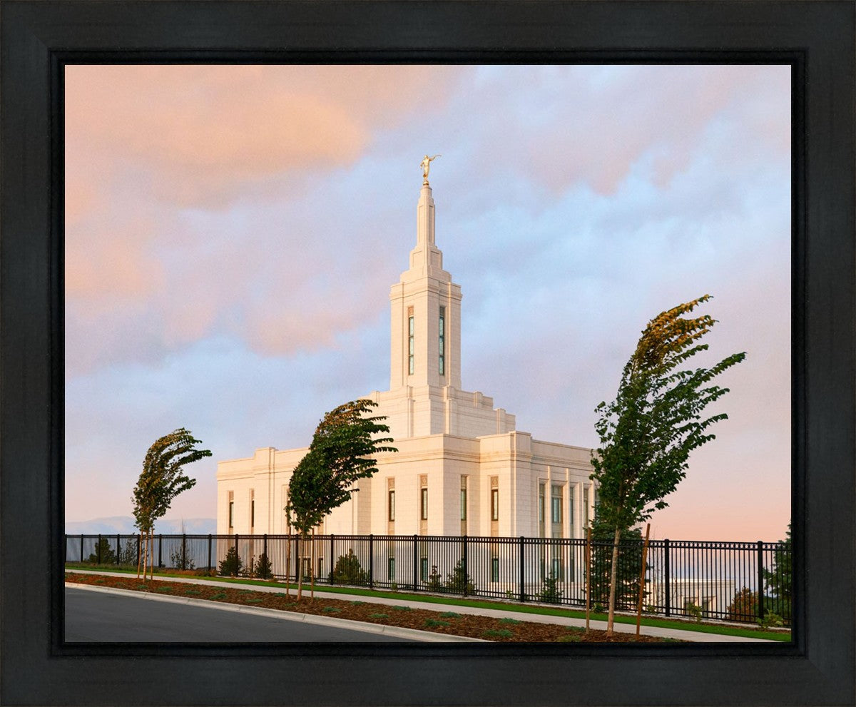 Pocatello Morning Sunrise Gallery Wrap